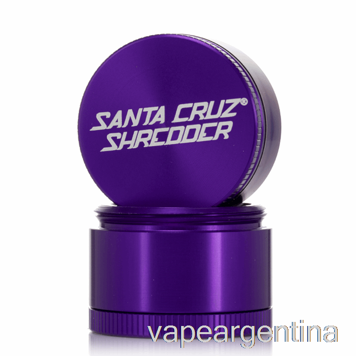 Trituradora Santa Cruz 1.6 Pulgadas Molinillo Pequeño De 4 Piezas Violeta (40 Mm) Vape Argentina